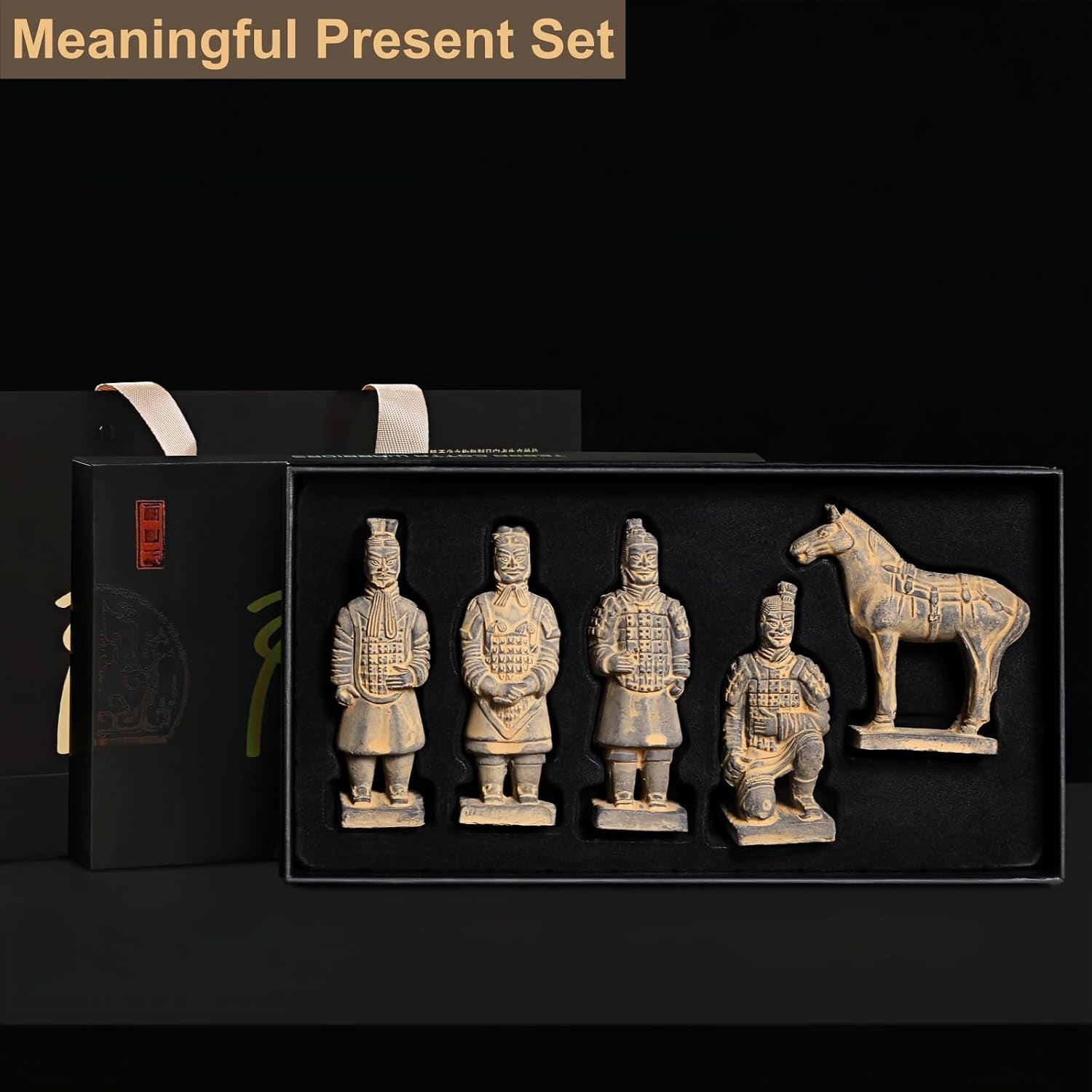 Home Decor Accents Sculptures, Retro Farmhouse Statues Table Display Decor, Collectible Figurines Set for Shelf Decoration Present