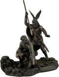 Veronese Design Nibelungenlied Siegfried'S Tod Hagen Killing Siegfried Bronze Finish Statue