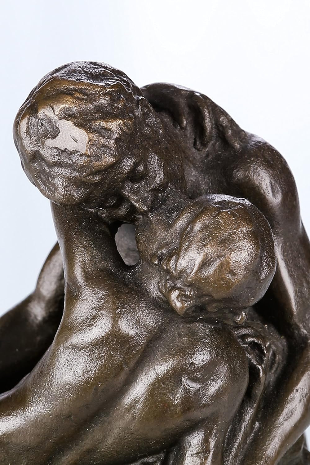 The Kiss Bronze Statues Sculptures Home Decor Rodin Metal Figurines TPE-186
