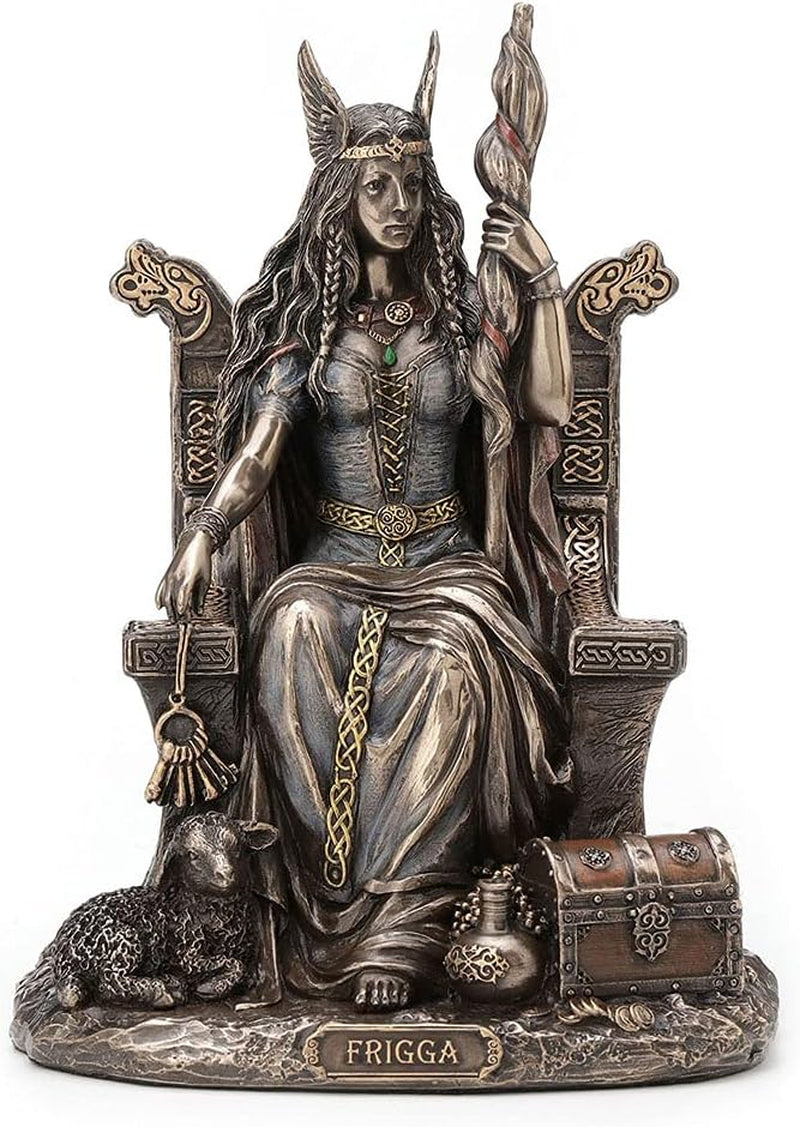 Veronese Frigga Norse Goddess of Love and Marriage Statue Sculpture Figurine