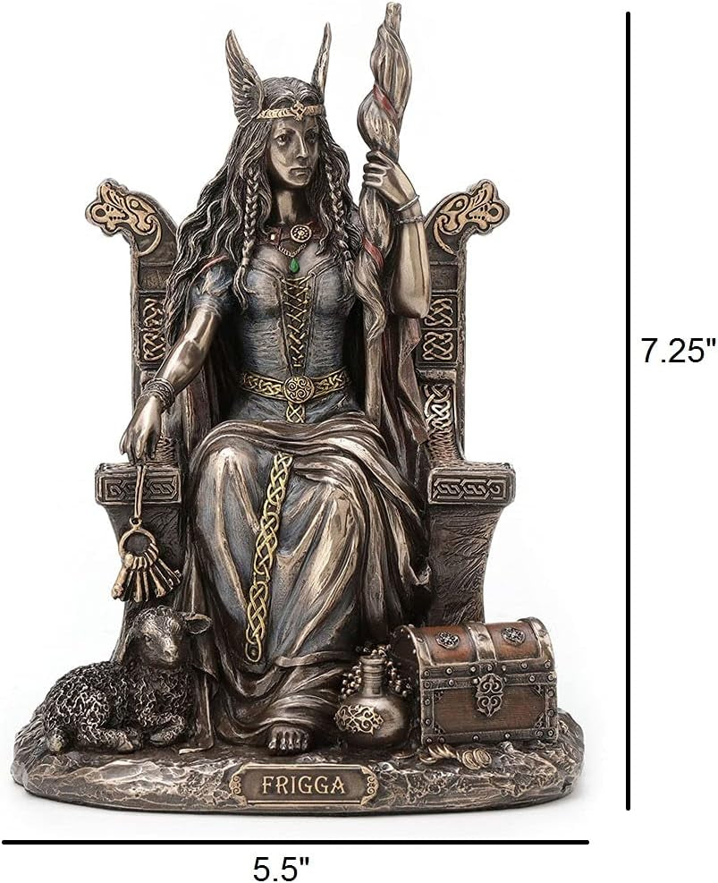Veronese Frigga Norse Goddess of Love and Marriage Statue Sculpture Figurine