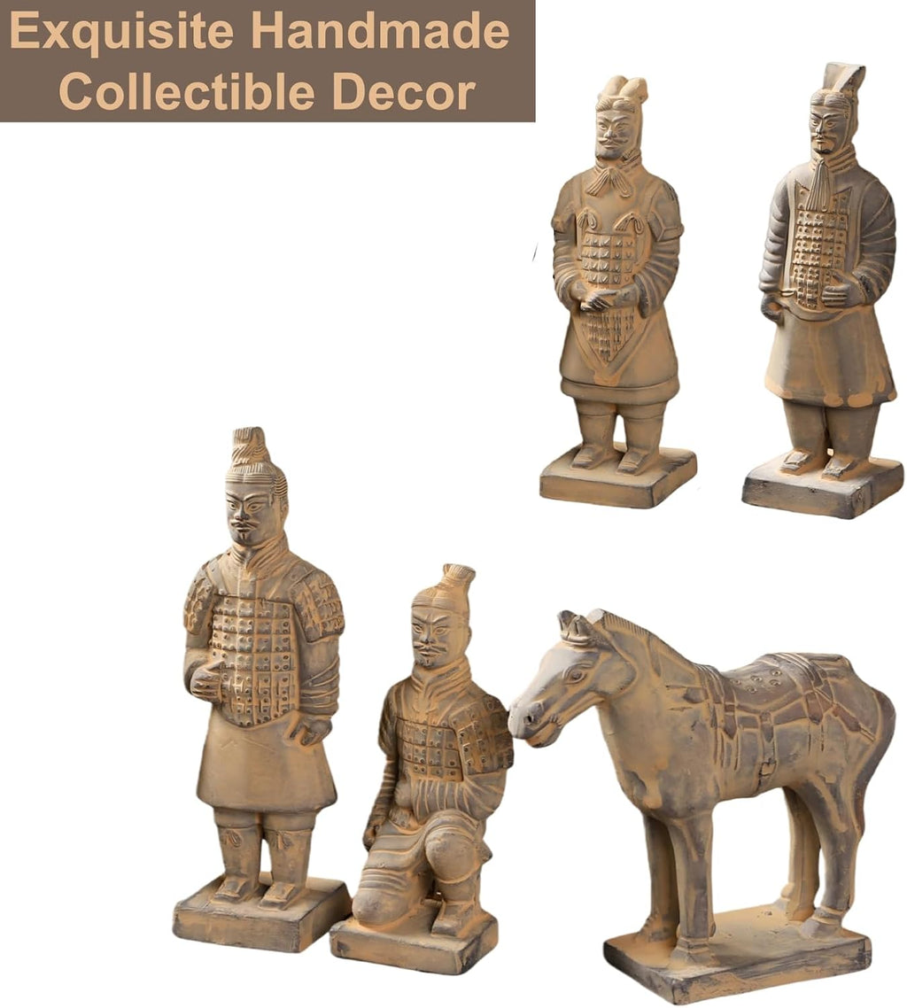 Home Decor Accents Sculptures, Retro Farmhouse Statues Table Display Decor, Collectible Figurines Set for Shelf Decoration Present