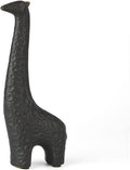 Small Animal Statues Black Giraffe Ceramic Home Decor Collectible Figurines for Shelf Desk Ornaments Living Room Bedroom Office Desktop Cabinets Decoration
